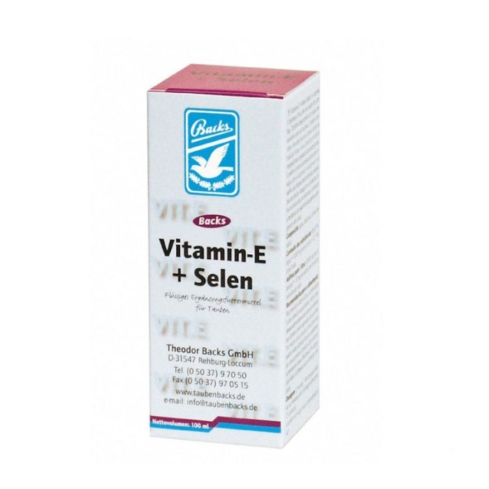 Vitamin E + Selen - 100 ml