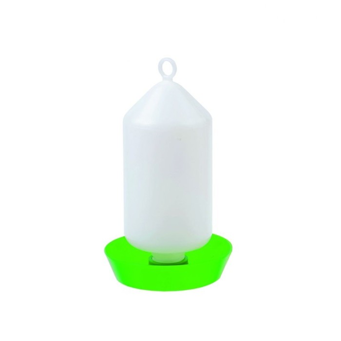Bebedero blanco y verde (1 litro)