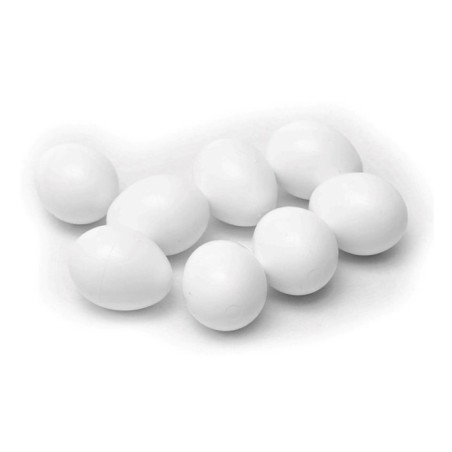 Bolsa de 20 huevos artificiales - Palomas