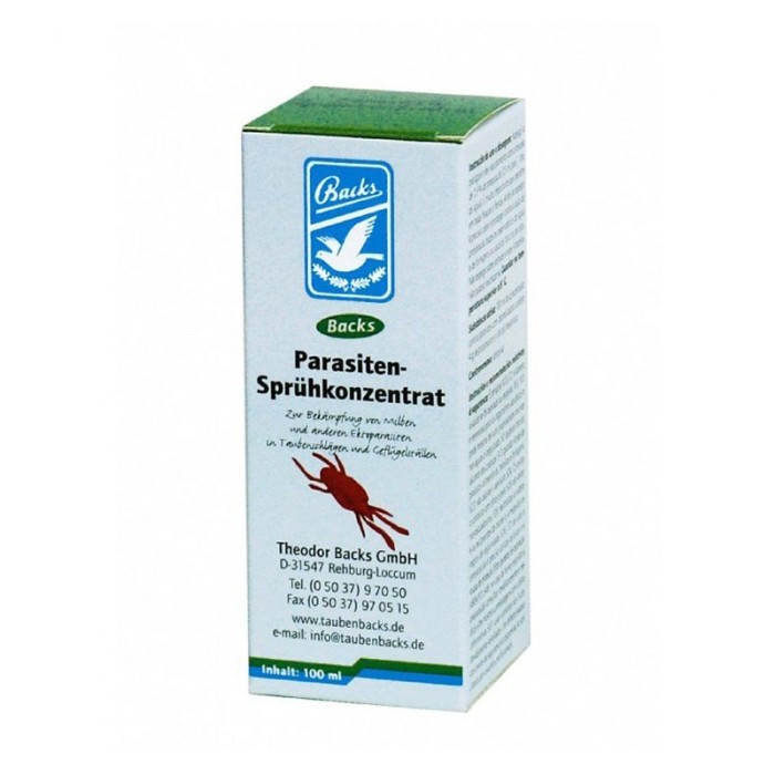 Parasiten Sprühkonzentrat / Insecticida Instalaciones - 100 ml.