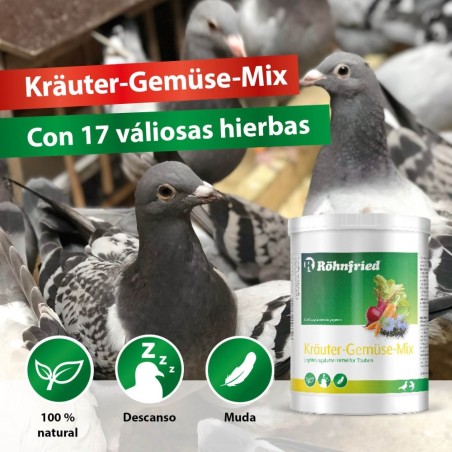 Kräuter-Gemüse-Mix - 500 g.