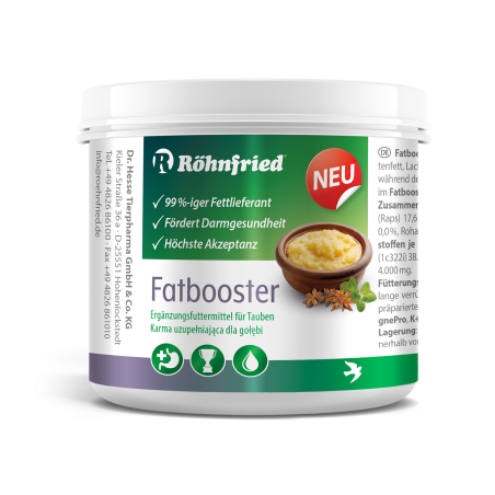 Fatbooster con orégano - 465 g - Potenciador de energía para palomas